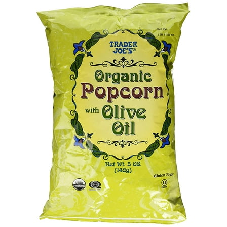 Organic Popcorn with Olive Oil