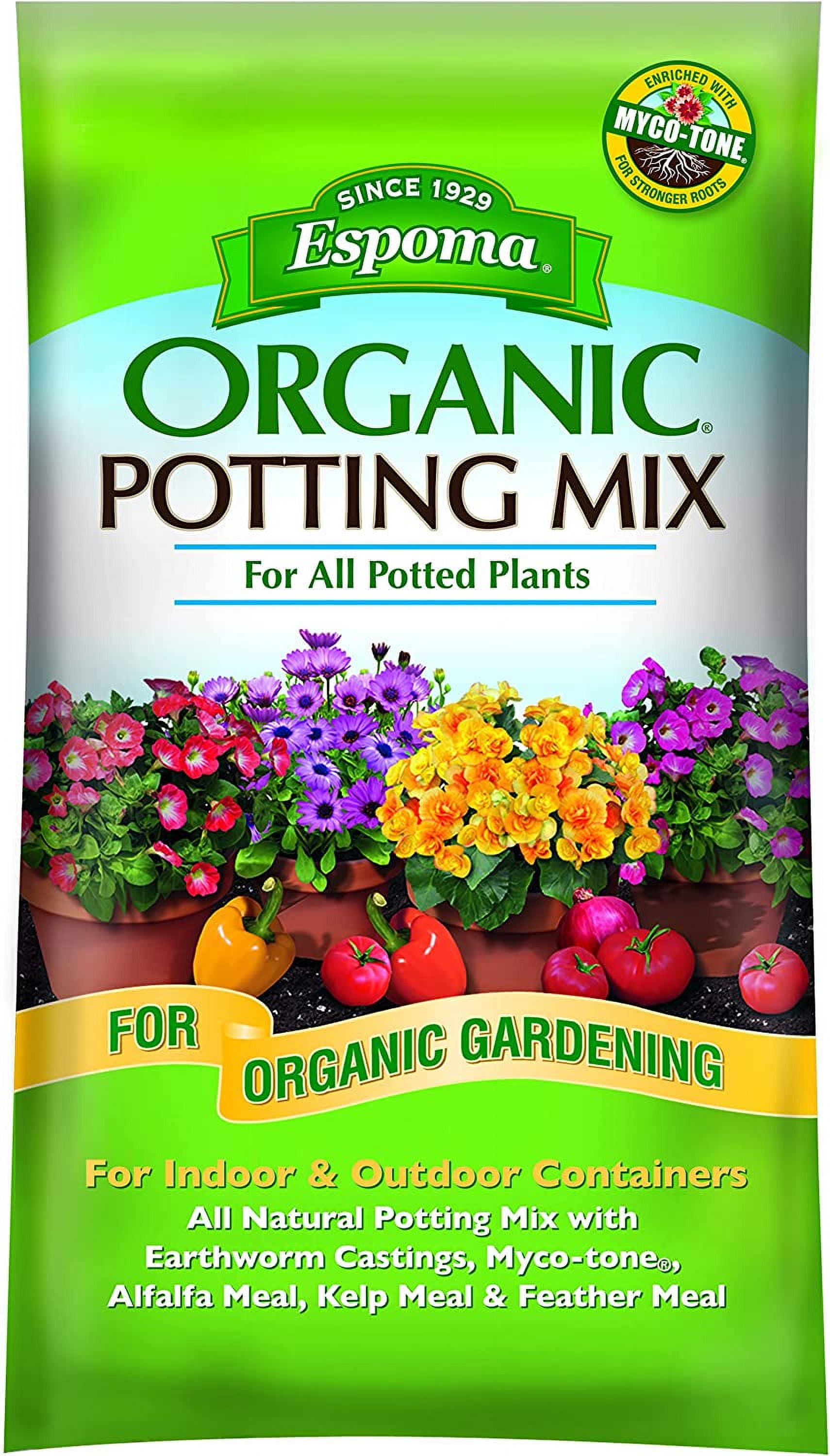 Organic Potting Soil Mix All Natural Potting Mix For All Indoor