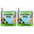 thumbnail image 1 of Organic Potting Soil Mix - All Purpose Ready-to-Use Garden Soil for Indoor-Outdoor Plants, Vegetables, Herbs & Flowers - Enriched with Nutrients, Eco-Friendly 8 qt. 2 Pack, 1 of 7