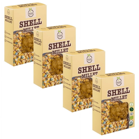 Organic Proshop Organic Millet Shells (4 Pack)