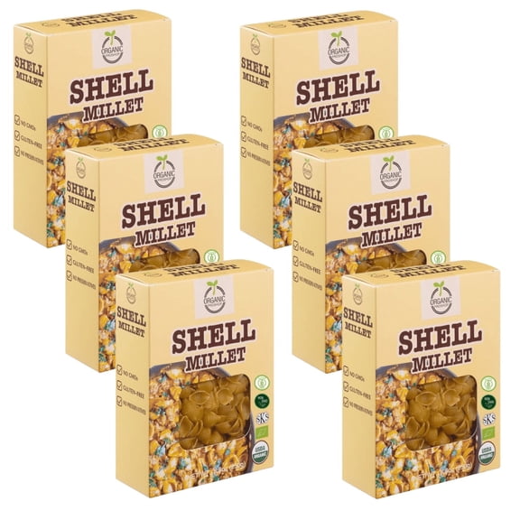Organic Proshop Organic Millet Shells (6 Pack)