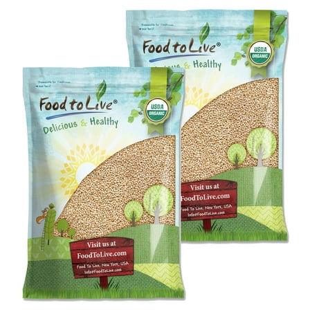 Organic Puffed Quinoa, 3 Pounds – Non-GMO, Vegan, Kosher – by Food to Live