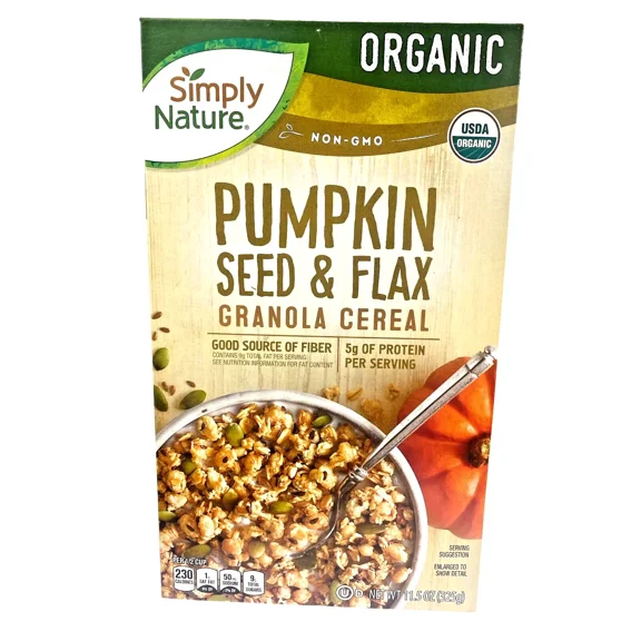 Organic Pumpkin Seed & Flax Granola Cereal (11.5 oz / 326 g)