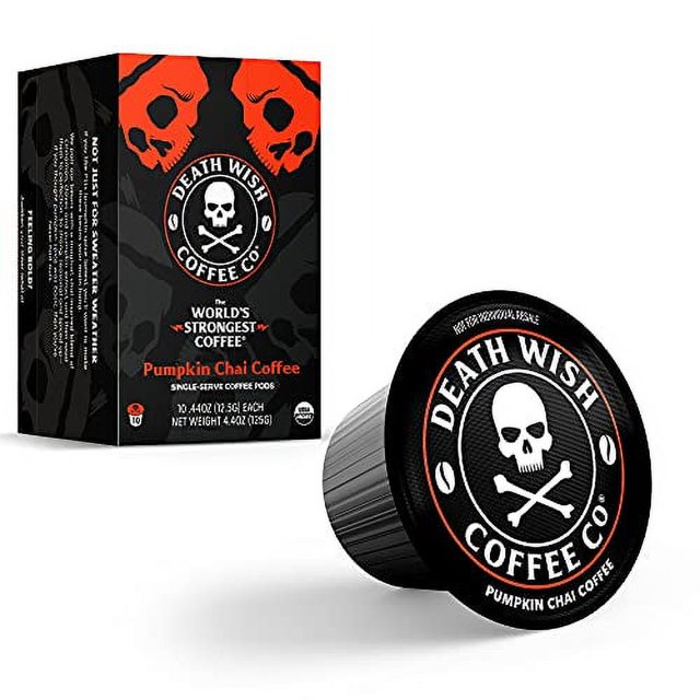 Organic Pumpkin Spice Dark Roast Coffee Single Serve - The World's ...