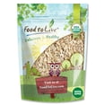 thumbnail image 1 of Organic Quick Cooking Rolled Oats, 0.5 Pounds — Non-GMO, Raw, Vegan — by Food to Live, 1 of 7