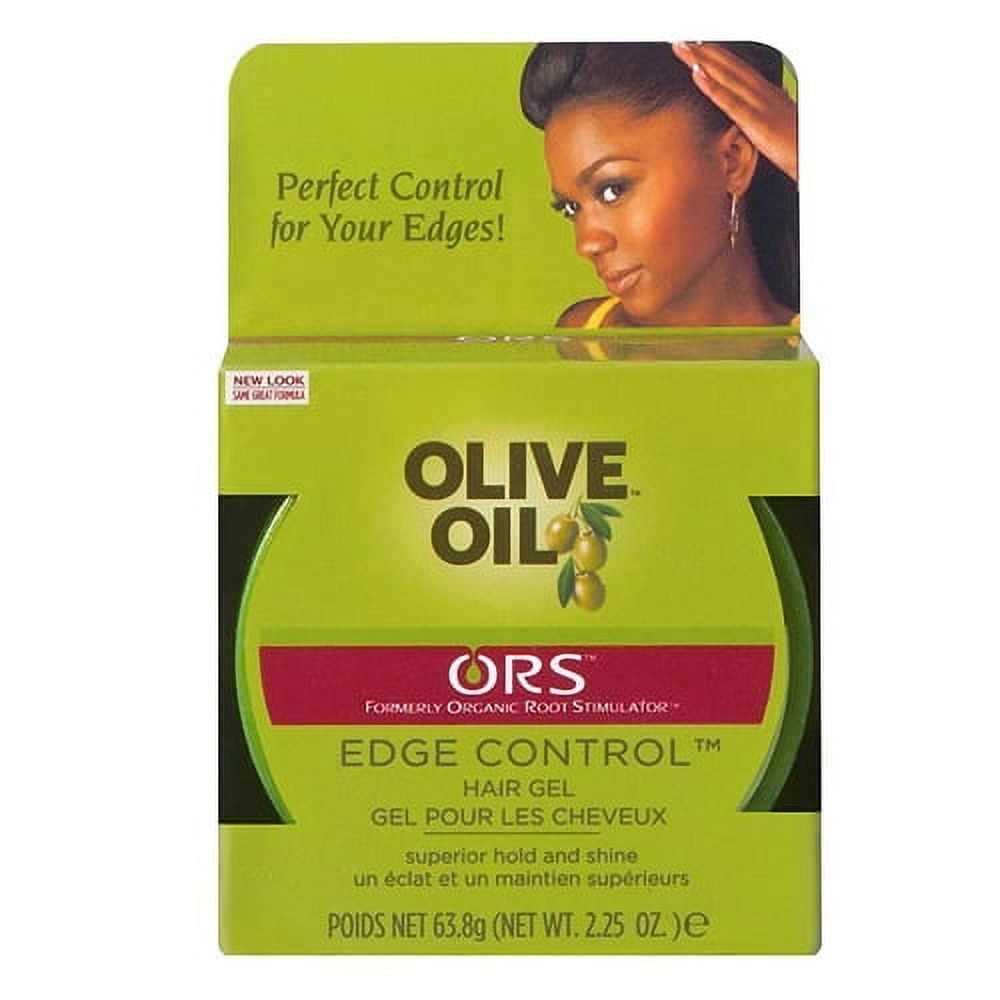 Organic R/S Root Stimulator Olive Oil Edge Control Hair Gel 2.25 Oz