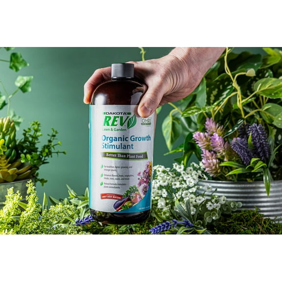 Organic REV 32oz Professional-Grade Plant Growth Enhancer for Home Gardens