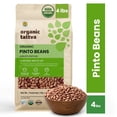 thumbnail image 1 of Organic Tattva Pinto Beans 4LB, Unpolished Rajma Chitra, Vegan, Kosher, No Additives, Gluten Free, USDA Certified, 1 of 10