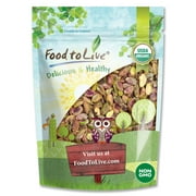 Organic Raw Pistachios, No Shell, 8 Ounces – Non-GMO Unsalted and Unroasted Kernels. Perfect for Snacking and Cooking. Kosher. Bulk