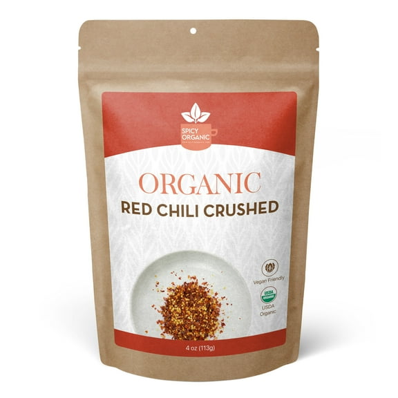 Organic Red Chili Flakes: Add a Kick of Heat to Your Cooking with 100% Natural and Non-GMO Spice