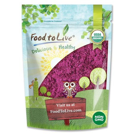Organic Red Dragon Juice Fruit Powder, 2 Pounds — Non-GMO, Vegan, Raw — by Food to Live