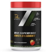 Restore 24 Nutrition Organic Reds Superfood Powder – Boosts Energy, Supports Heart & Immune Health, Antioxidant-Rich with Beet Root, Acai & Pomegranate, Kiwi Strawberry Flavor – 30 Servings