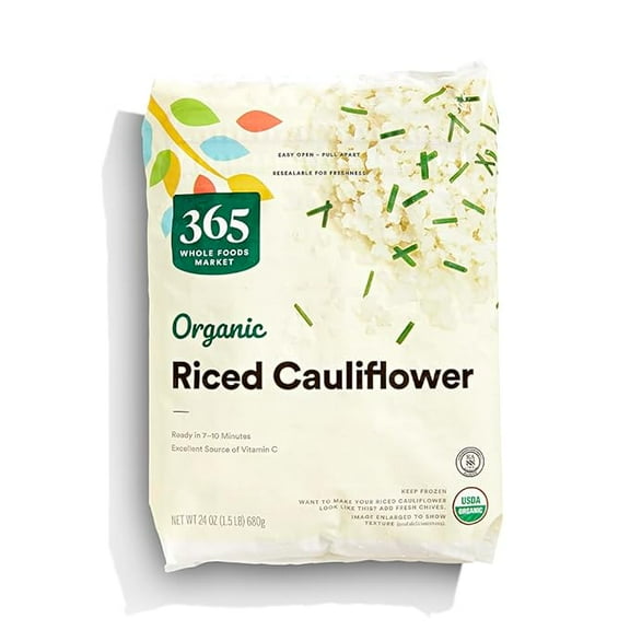 Organic Riced Cauliflower, 24 Ounce