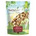 thumbnail image 1 of Organic Roasted Blanched Hazelnuts, 1 Pound - Non-GMO, Vegan, Kosher - by Food to Live, 1 of 6