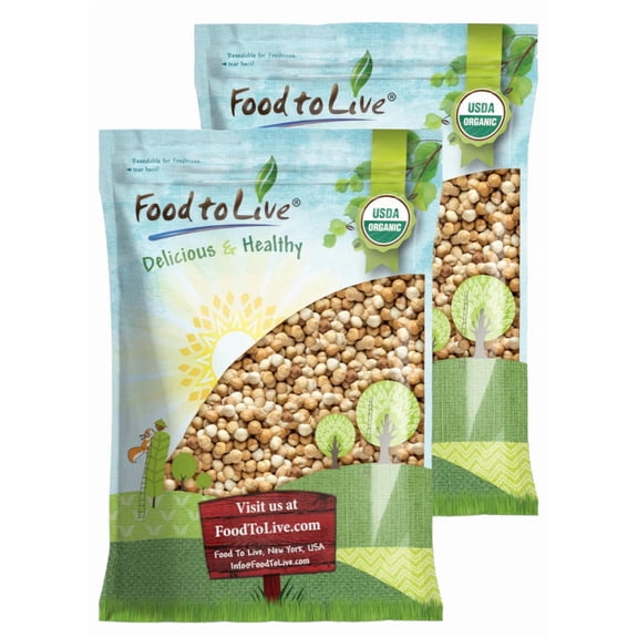 Organic Roasted Blanched Hazelnuts, 16 Pounds  Non-GMO, Vegan, Kosher  by Food to Live