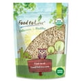 thumbnail image 1 of Organic Rolled Oats, 2 Pounds - Non-GMO, Kosher, Raw, Vegan - by Food to Live, 1 of 8
