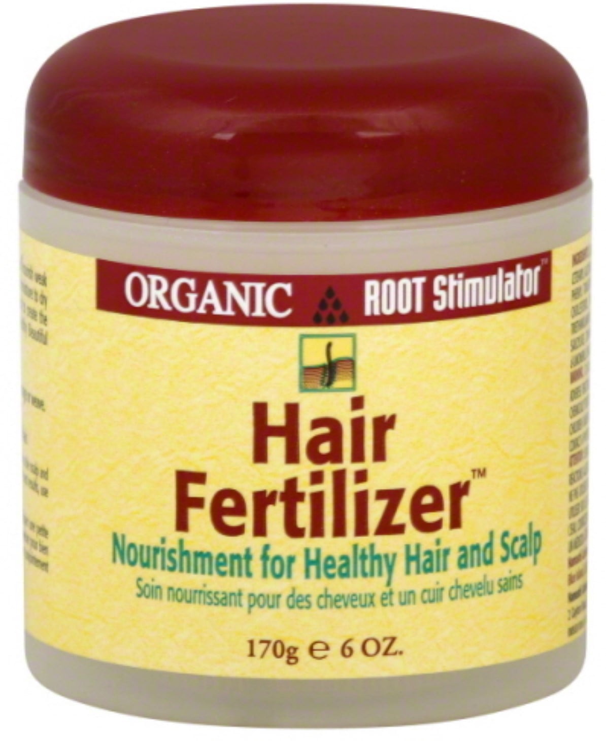 Organic Root Stimulator Hair Fertilizer, 6 oz (Pack of 6)