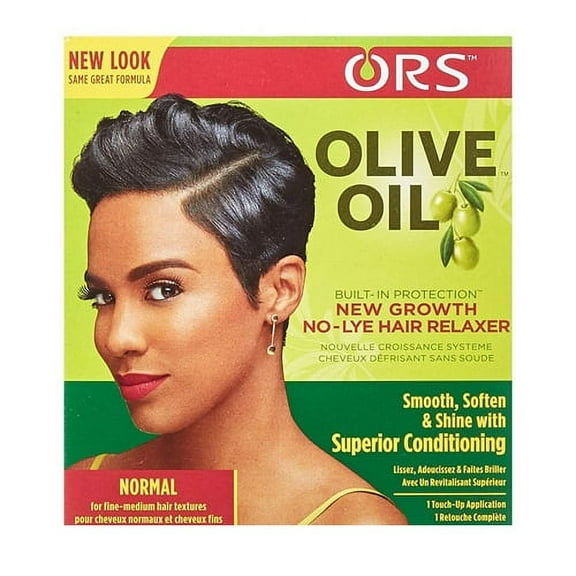 Organic Root Stimulator Olive Oil New Hair Growth Relaxer Kit, Normal, 1 Ea, 2 Pack