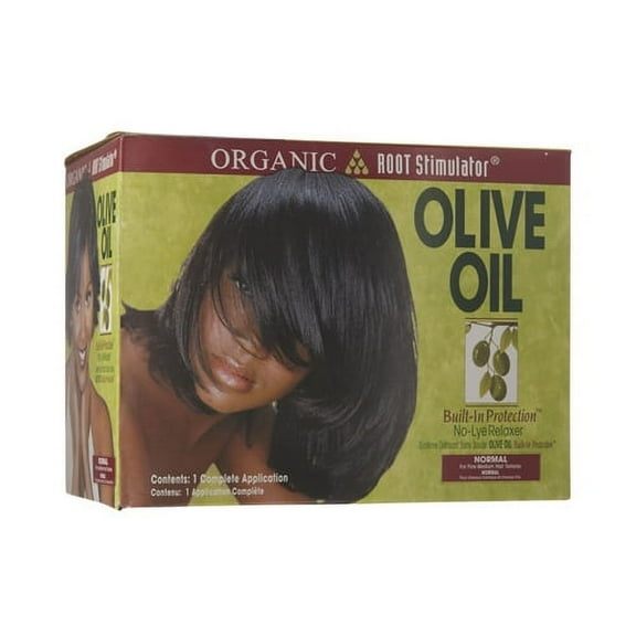 Organic Root Stimulator Olive Oil Relaxer Kit - 1 Ea