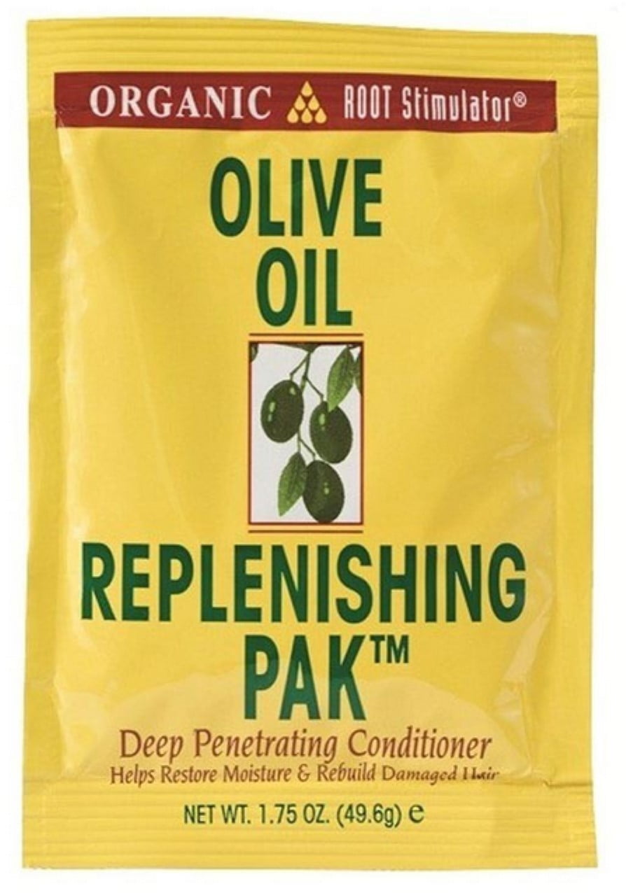 Organic Root Stimulator Olive Oil Replenishing Pack, 1.75 oz (Pack of 6)