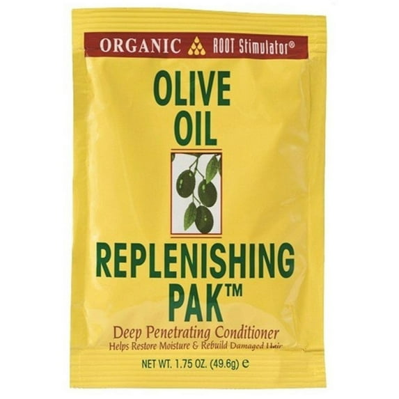 Organic Root Stimulator Olive Oil Replenishing Pack, 1.75 oz (Pack of 6)