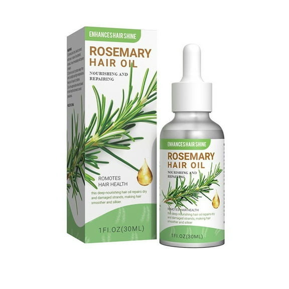 Organic Rosemary Castor Oil For Hair, Enriched with Argan, Coconut, Jojoba, Vitamin E, Aloe Vera, Lavender & Peppermint for Natural Hair & Scalp Treatment for All Hair Types