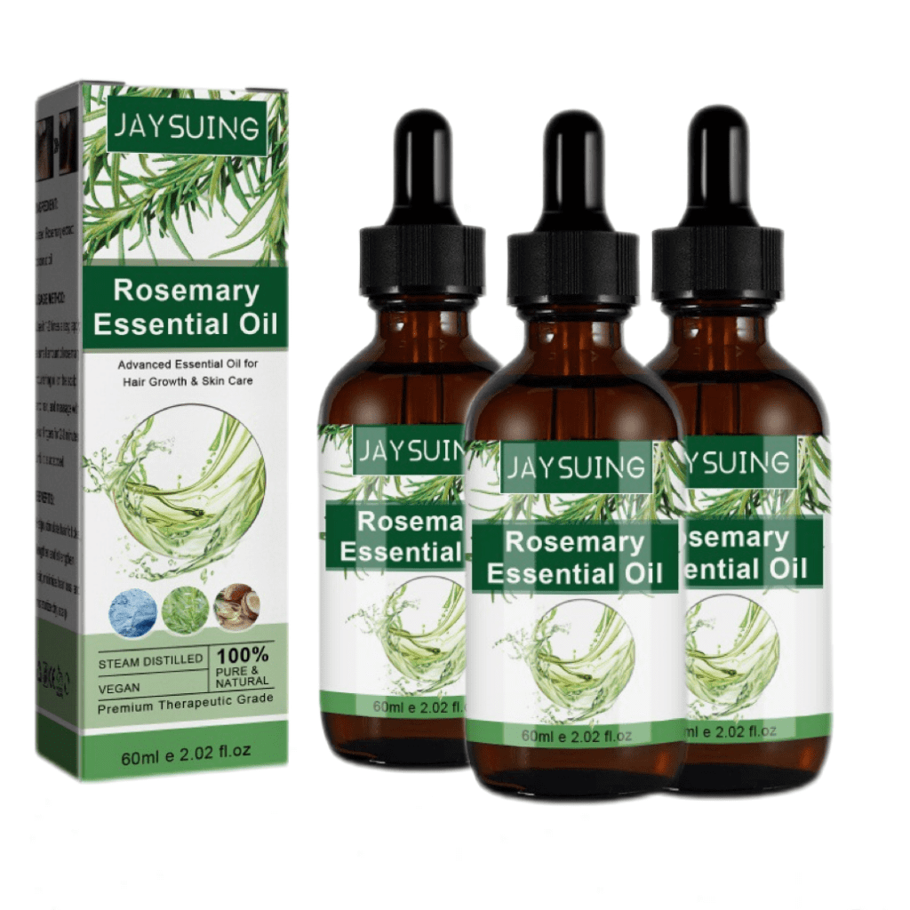 Organic Rosemary Oil for Hair Growth (3pack), Natural Rosemary