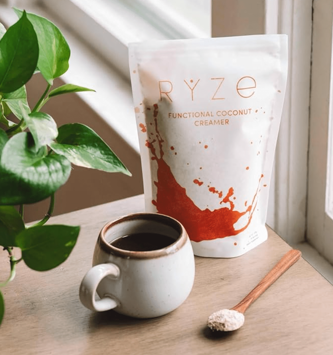 Organic Ryze Mushroom Coffee Probiotic Creamer 30 Servings ( Pack 1)