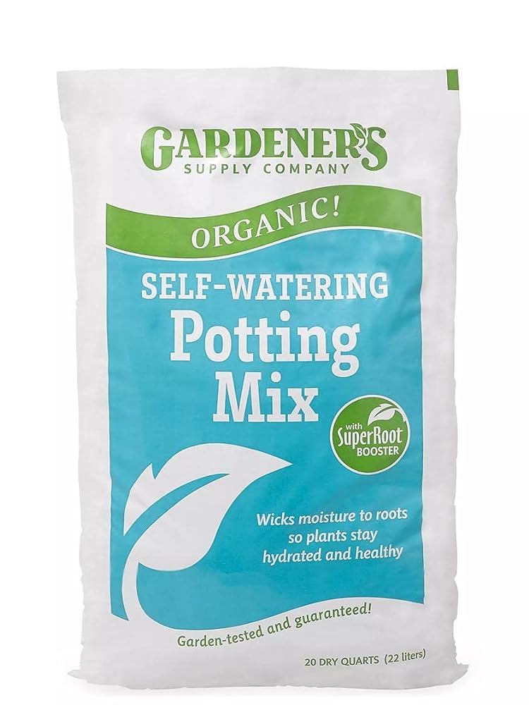 Organic SelfWatering Potting Mix HighNutrient Organic Plant Soil