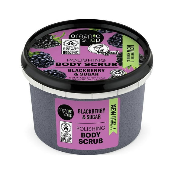 Organic Shop Blackberry and Sugar Polishing Body Scrub 250 ml