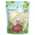 thumbnail image 1 of Organic Short Grain White Sushi Rice, 2 Pounds — Non-GMO, Kosher, Raw, Vegan — by Food to Live, 1 of 8