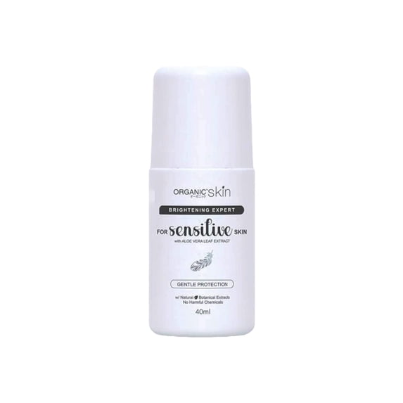 Organic Skin Japan Deodorant for Sensitive Skin with Aloe Vera Leaf Extract | Gentle Protection with Natural Botanical Extracts | 40ml
