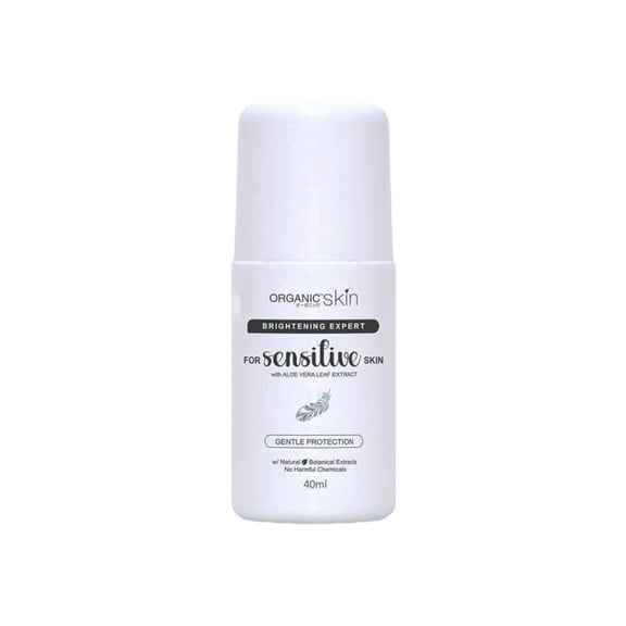 Organic Skin Japan Deodorant for Sensitive Skin with Aloe Vera Leaf Extract | Gentle Protection with Natural Botanical Extracts | 40ml