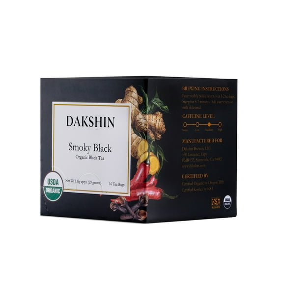 DAKSHIN - Organic Smoky Black Tea - Bold & Aromatic