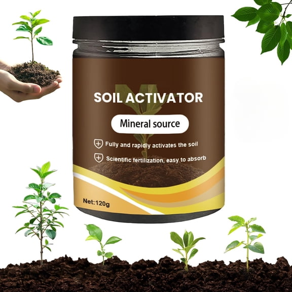 Organic Soil Activator for Cultivation, Potting Mix and Seedling Compost, Dirt Health Booster, Promoting Plant Rooting