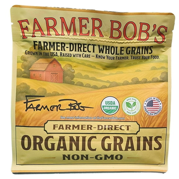 Spelt Wheat Berries USDA Organic Non-GMO Farmer Bob's Ancient Grain