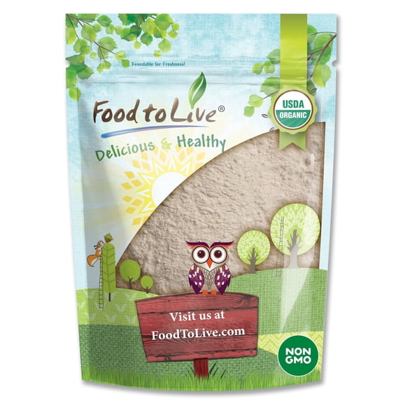 Organic Spelt Flour, 4 Pounds - Whole Grain, Non-GMO, Kosher by Food to Live