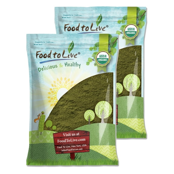 Organic Spinach Powder, 16 Pounds Non-GMO, Kosher, Vegan, Pure by Food to Live