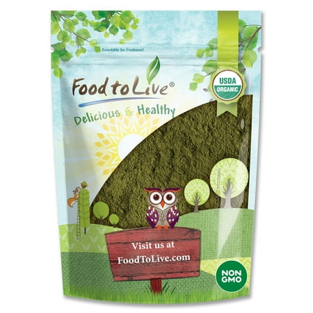 Organic Spinach Powder, 2 Pounds – Non-GMO, Kosher, Vegan, Pure – by Food to Live