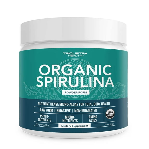 Triquetra Health Organic Spirulina Powder 8 Oz 75 Servings Walmart triquetra-health-organic-spirulina-powder-8-oz-75-servings-walmart