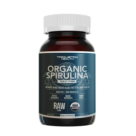 Triquetra Health Organic Spirulina Tablets