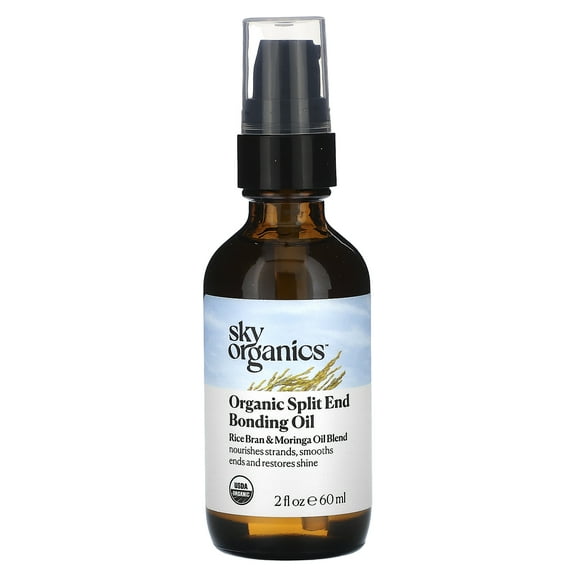 Organic Split End Bonding Oil, 2 fl oz (60 ml), Sky Organics