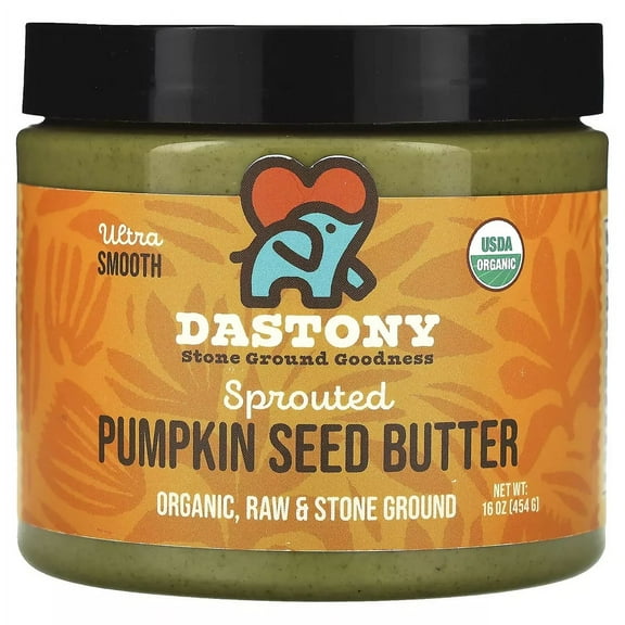 Organic Sprouted Pumpkin Seed Butter, Ultra Smooth, 16 oz (454 g)