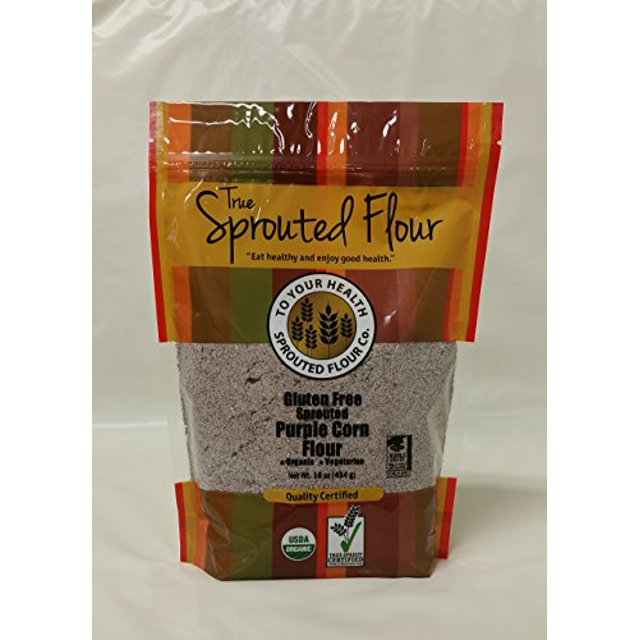 Organic, Sprouted Purple Corn Flour