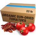 thumbnail image 1 of Organic Sun-Dried Tomatoes, Bulk, 22 lbs, Salted, Kosher, Raw, No Sulfur, Non-GMO, Preservative-Free, 1 of 2
