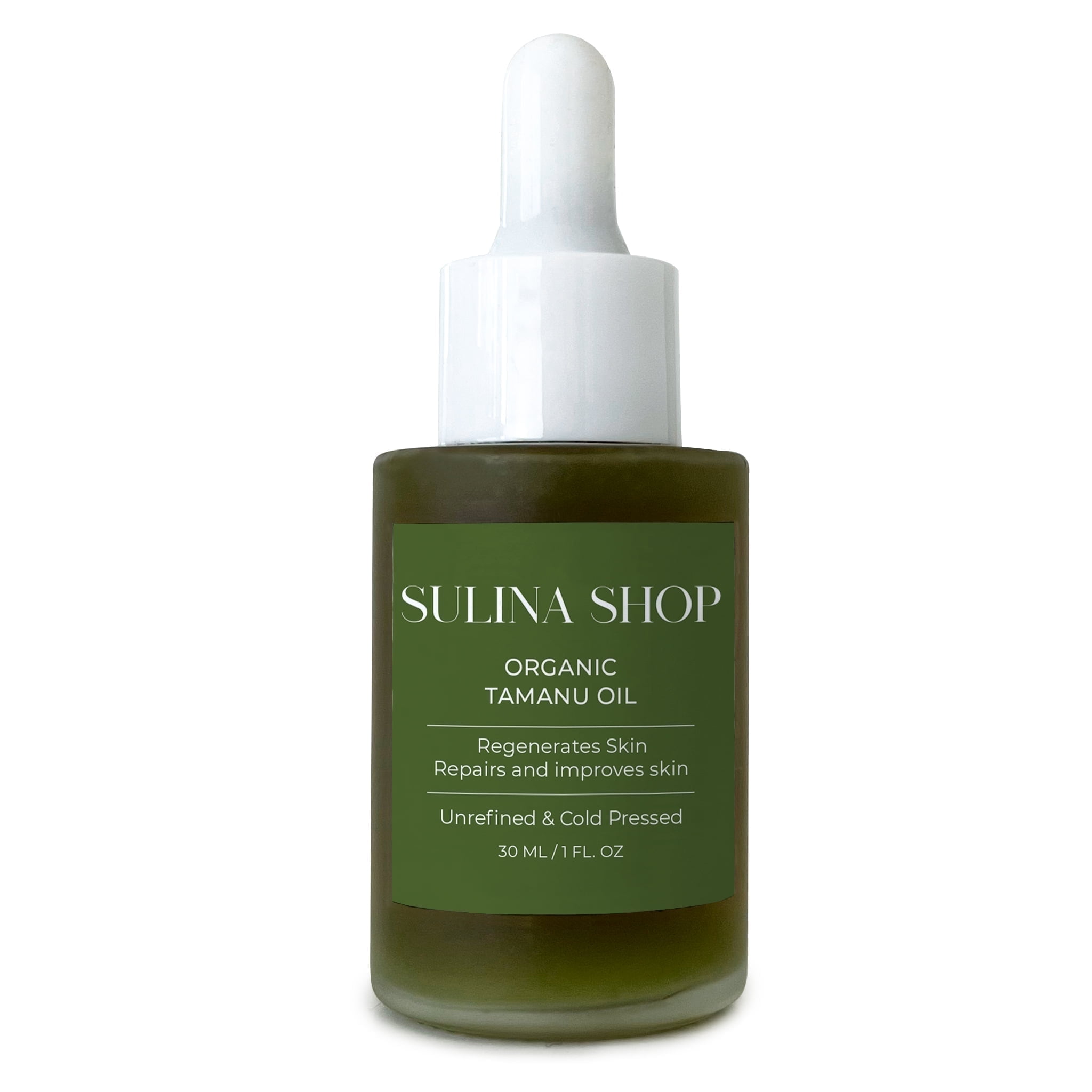 Organic Tamanu Oil | 100% Pure Cold-Pressed , Unrefined | For Face & Body | Deep Hydration