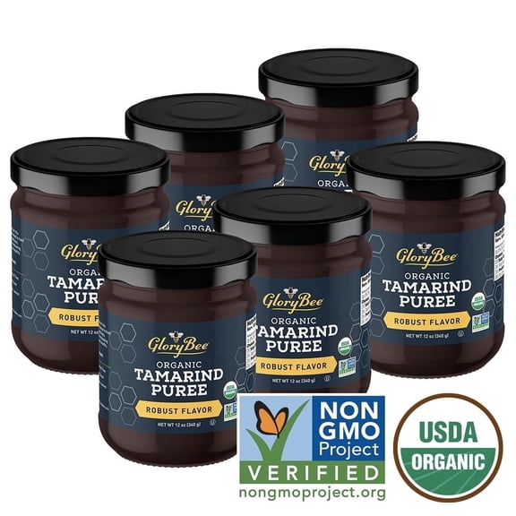 Glorybee Organic Tamarind Puree (6ct / 12oz jars)