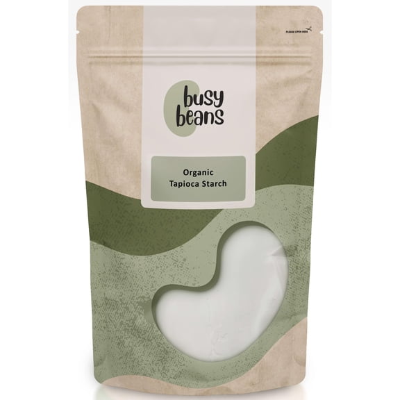 Organic Tapioca Starch - Certified Organic - by Busy Beans Organic (1kg)