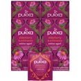 Organic Tea Bags, Elderberry & Echinacea Herbal Tea, Perfect for Wellness Support, 20 Count