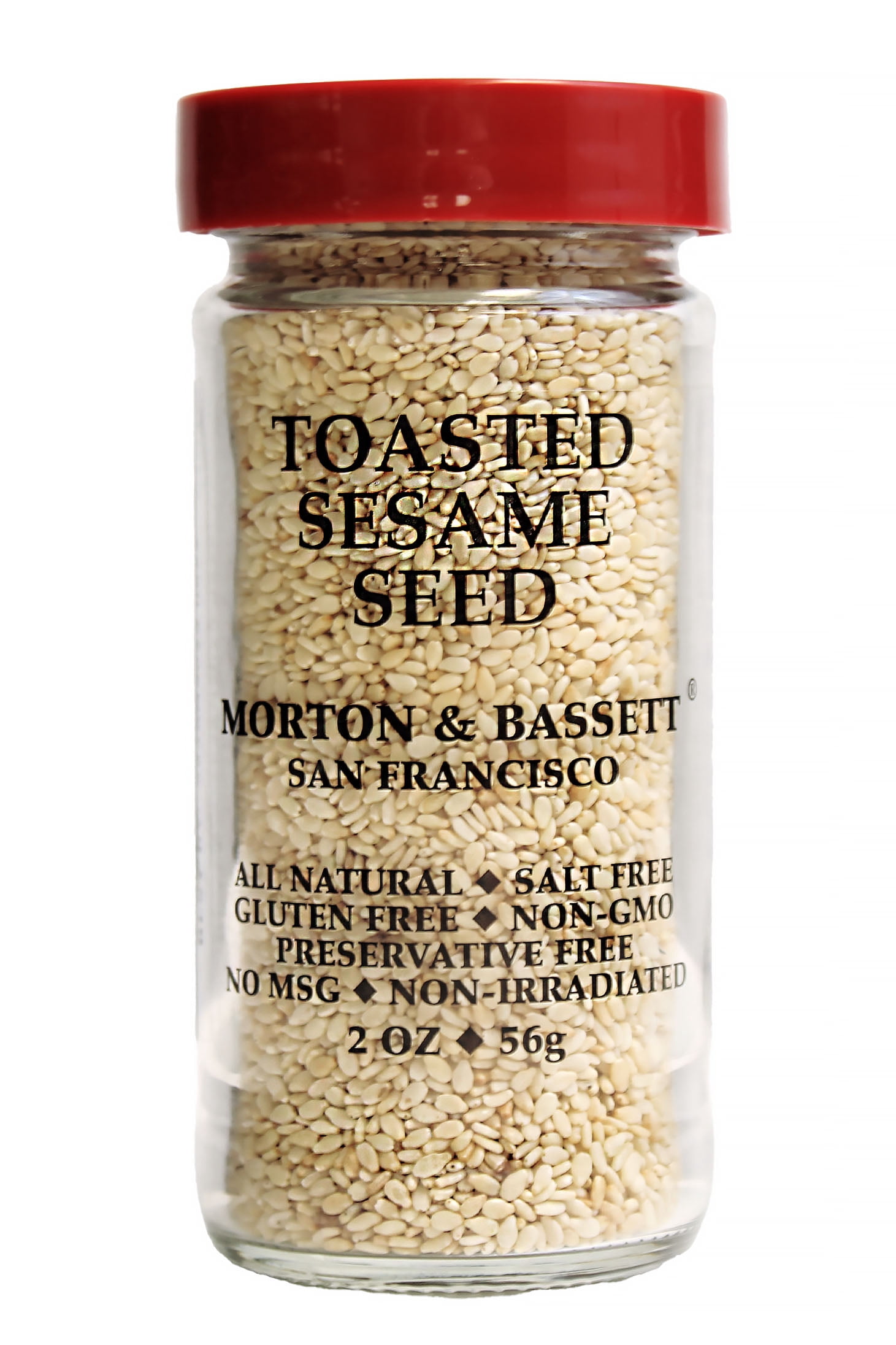 Morton & Bassett Organic Toasted Sesame Seed, 2oz - Single Herb